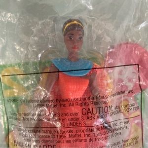 1995 Vintage McDonald’s International Barbie Happy Meal Toy #2 Kenyan Barbie NIP